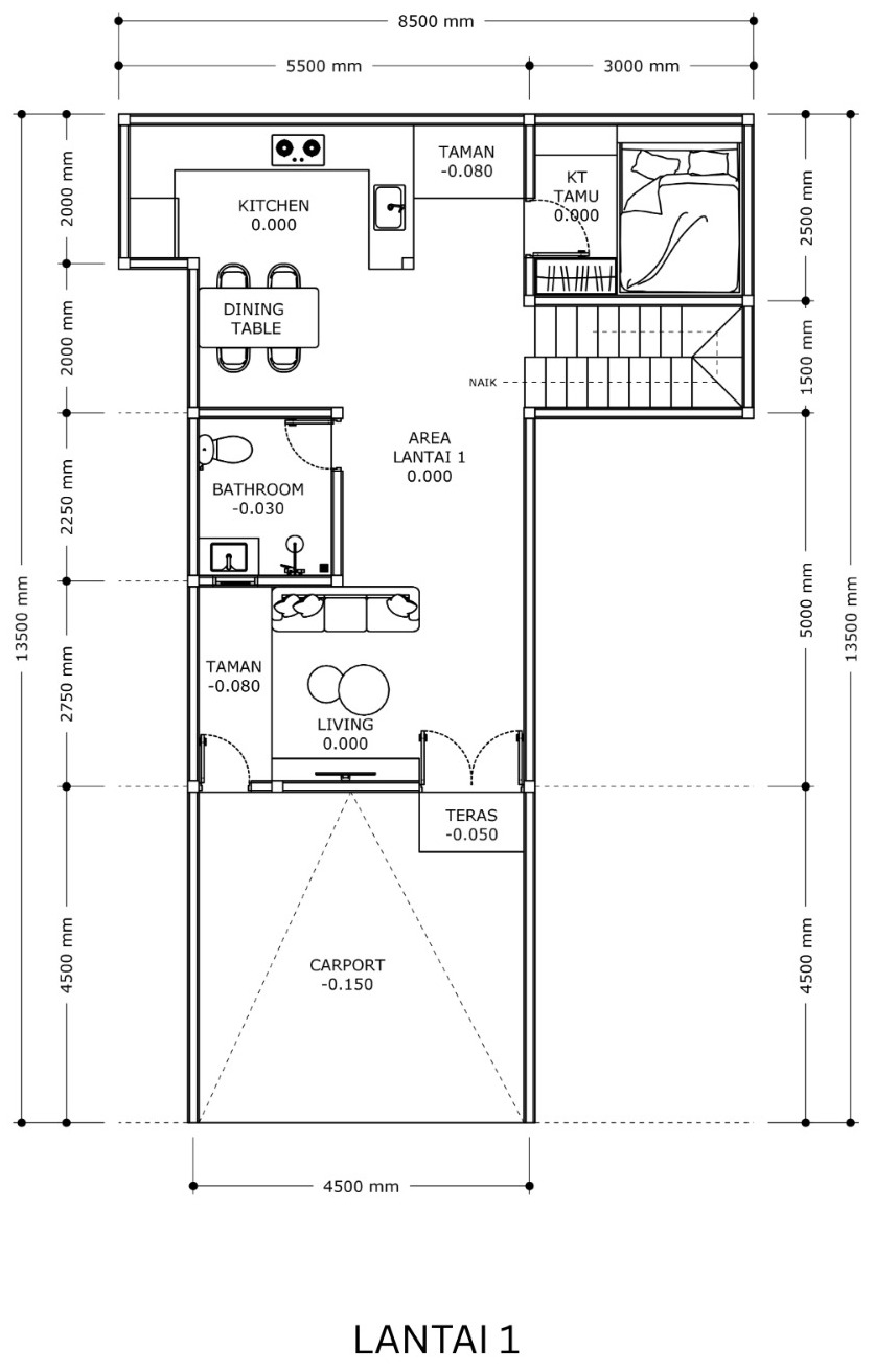 Layout Lantai 1